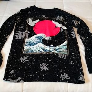 Long sleeve thick t-shirt